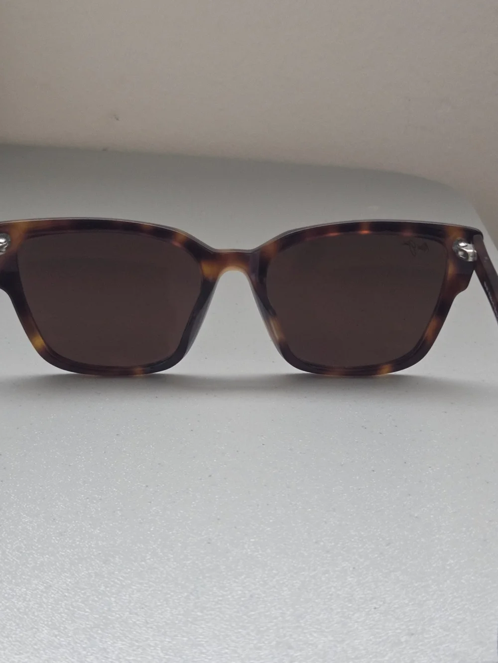 Maui Jim Tortoise Frame Sunglasses with Brown Lenses